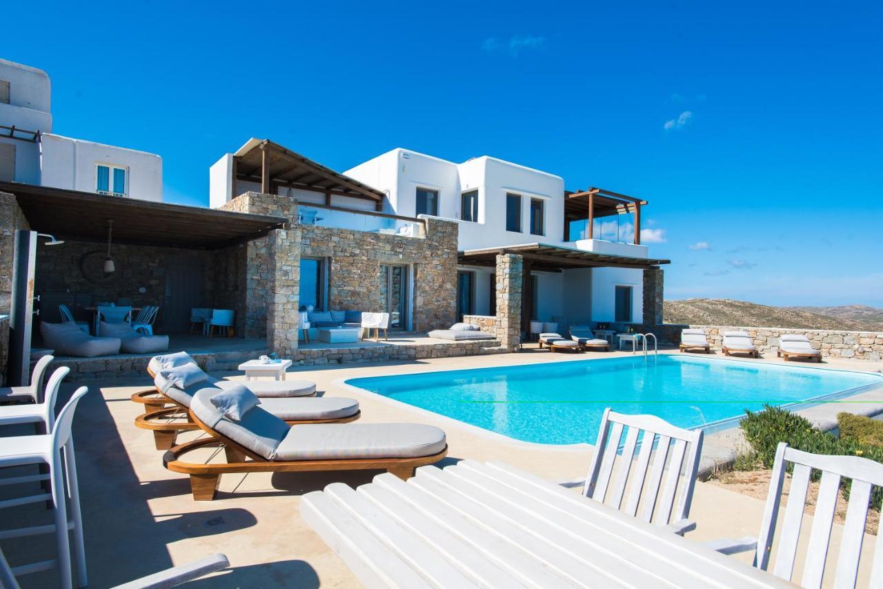 Amallini Suites Mykonos 超级天堂海滩 外观 照片