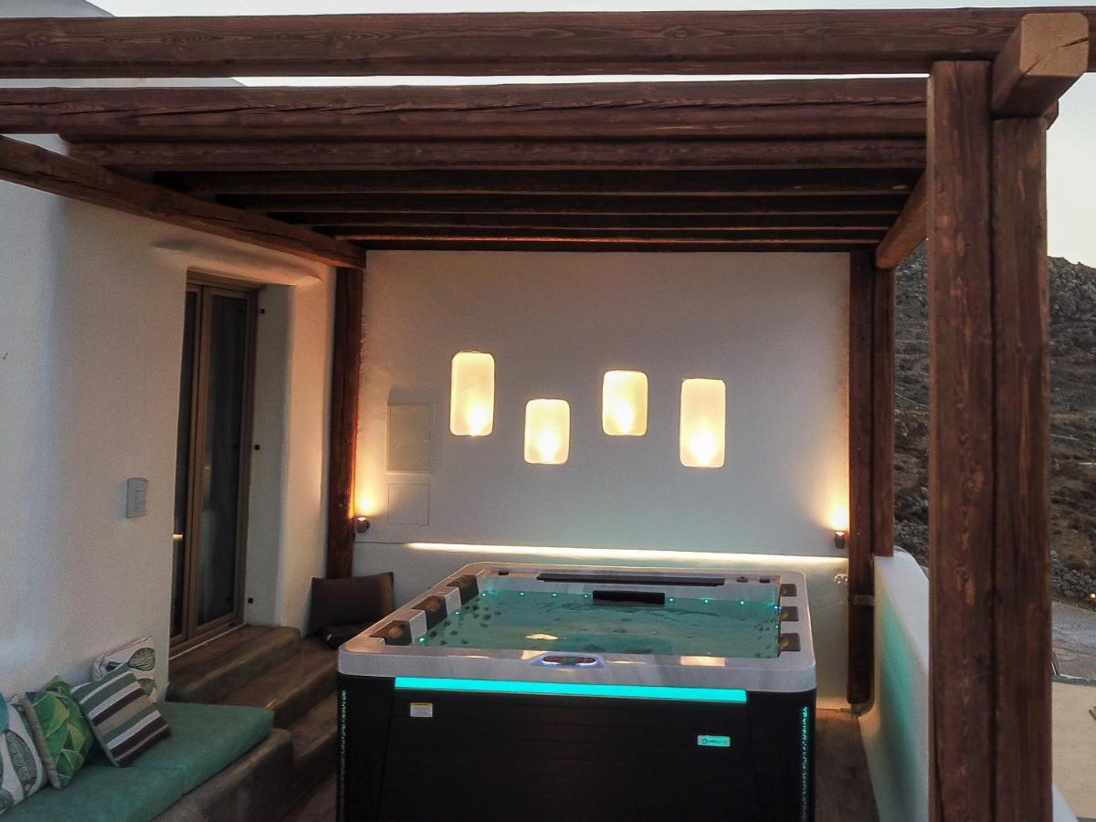 Amallini Suites Mykonos 超级天堂海滩 外观 照片