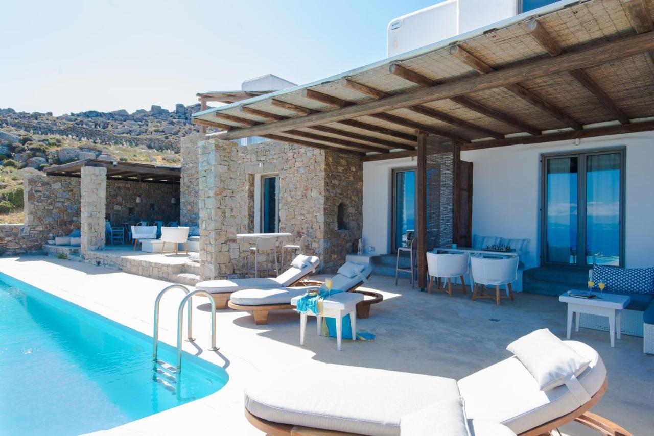 Amallini Suites Mykonos 超级天堂海滩 外观 照片