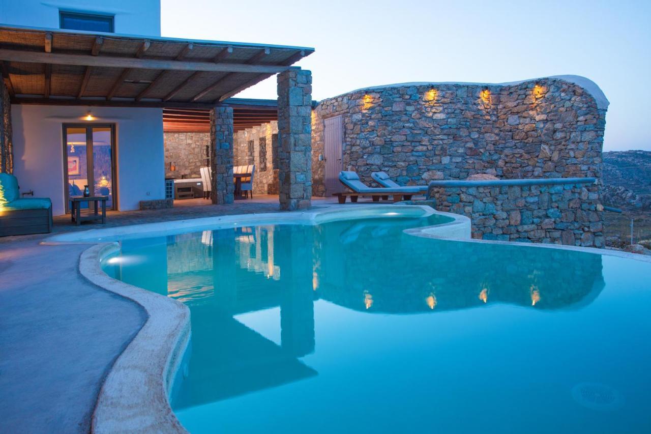 Amallini Suites Mykonos 超级天堂海滩 外观 照片