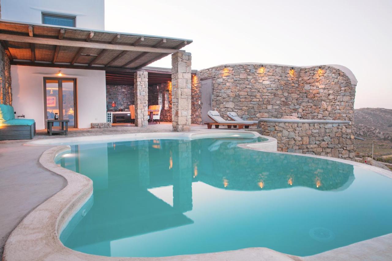 Amallini Suites Mykonos 超级天堂海滩 外观 照片