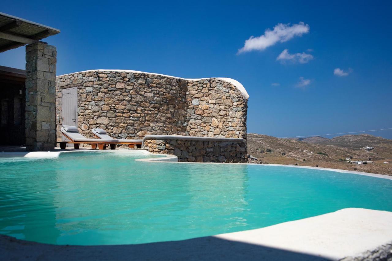 Amallini Suites Mykonos 超级天堂海滩 外观 照片