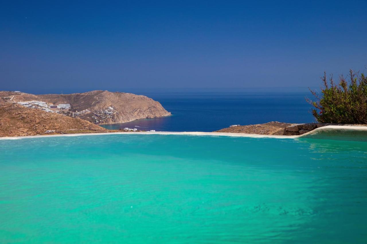 Amallini Suites Mykonos 超级天堂海滩 外观 照片