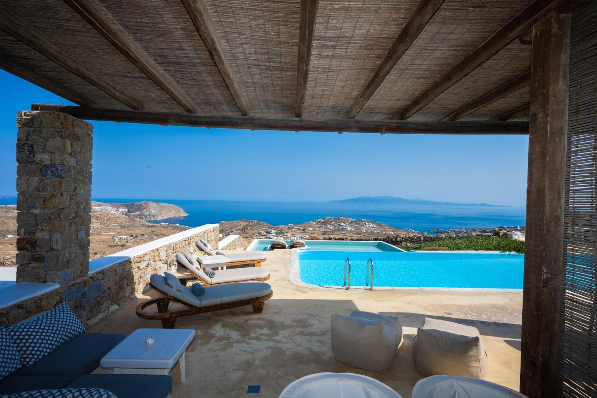 Amallini Suites Mykonos 超级天堂海滩 外观 照片
