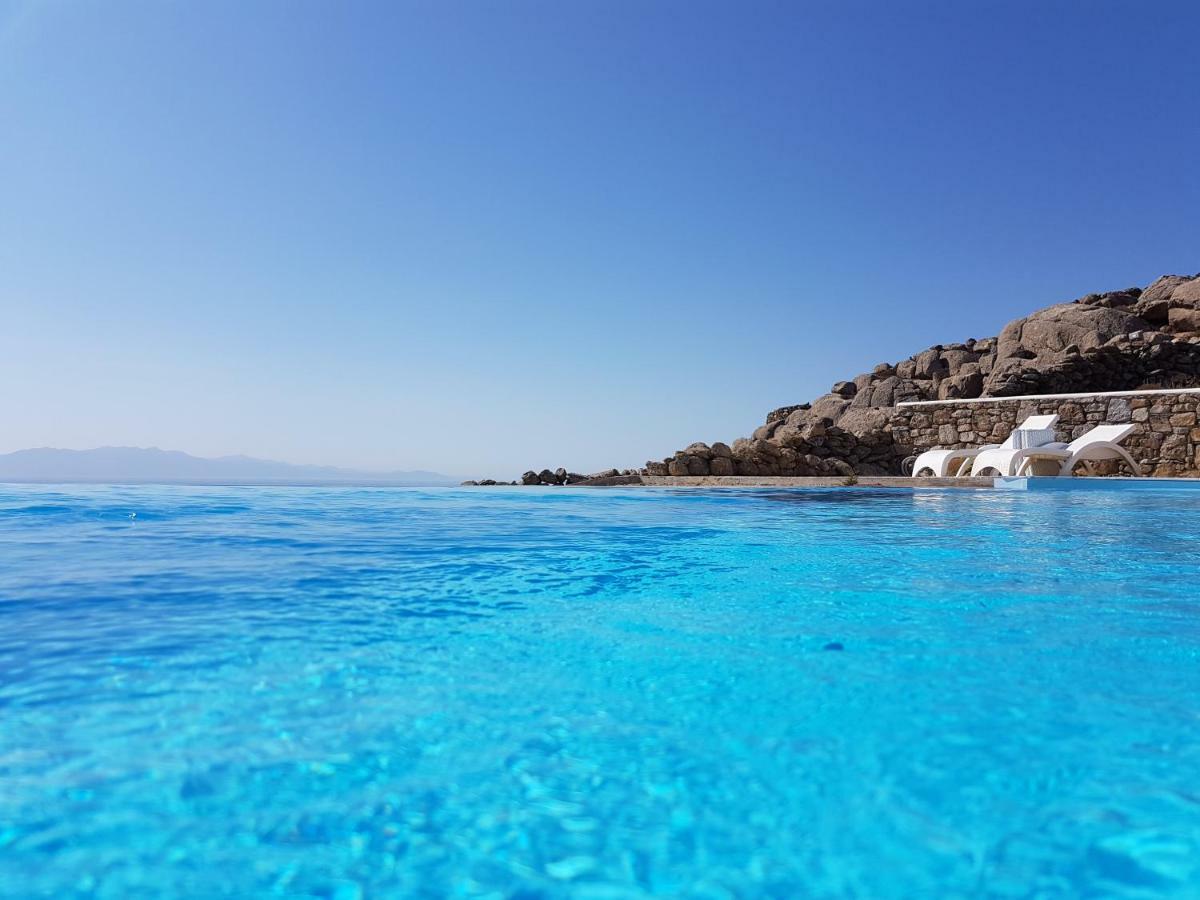 Amallini Suites Mykonos 超级天堂海滩 外观 照片