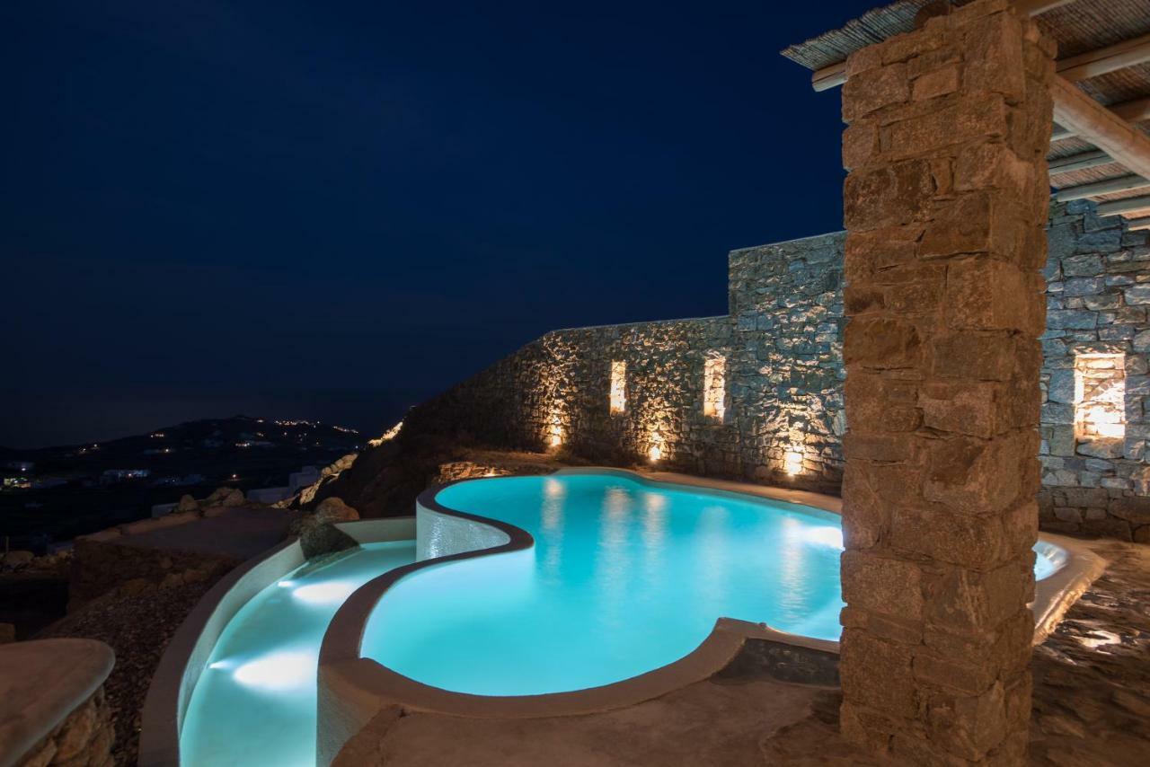 Amallini Suites Mykonos 超级天堂海滩 外观 照片