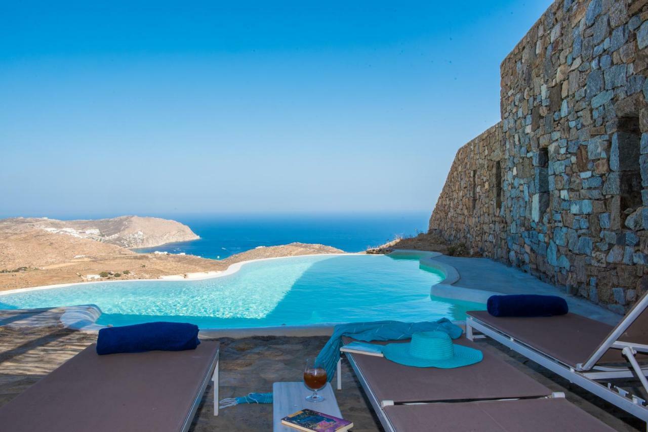 Amallini Suites Mykonos 超级天堂海滩 外观 照片