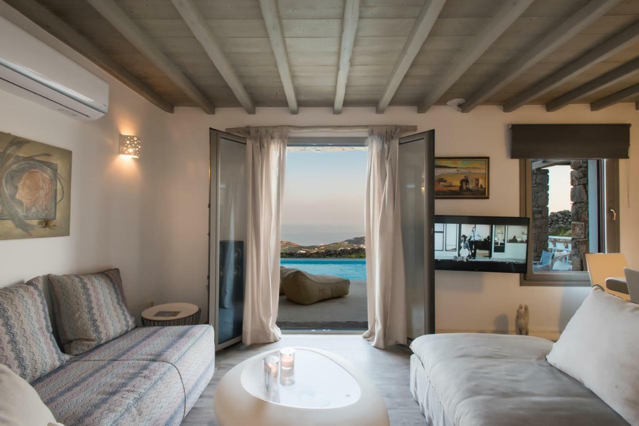 Amallini Suites Mykonos 超级天堂海滩 外观 照片
