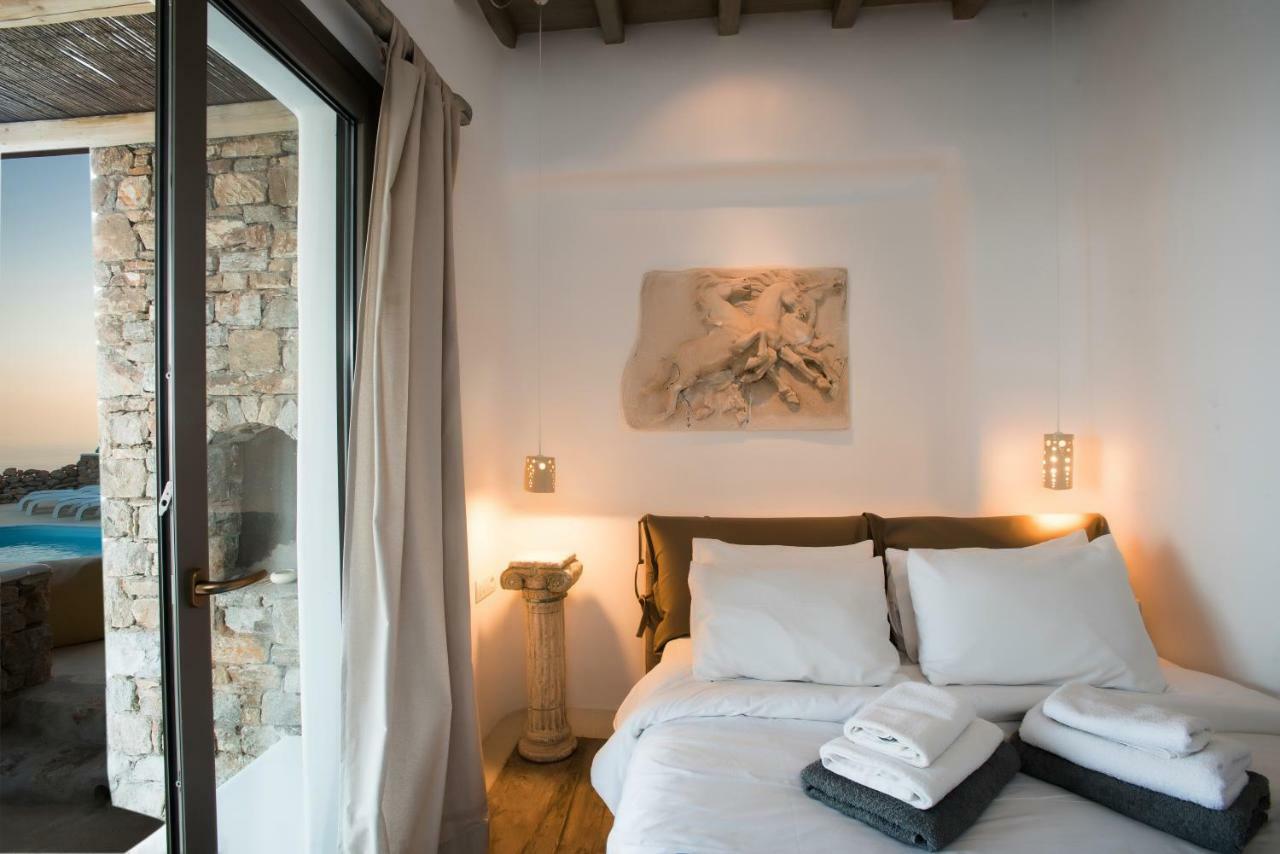 Amallini Suites Mykonos 超级天堂海滩 外观 照片