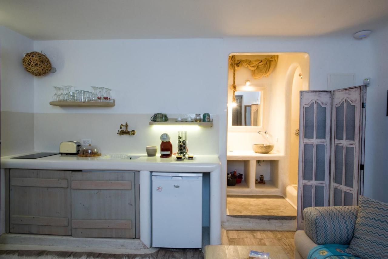 Amallini Suites Mykonos 超级天堂海滩 外观 照片