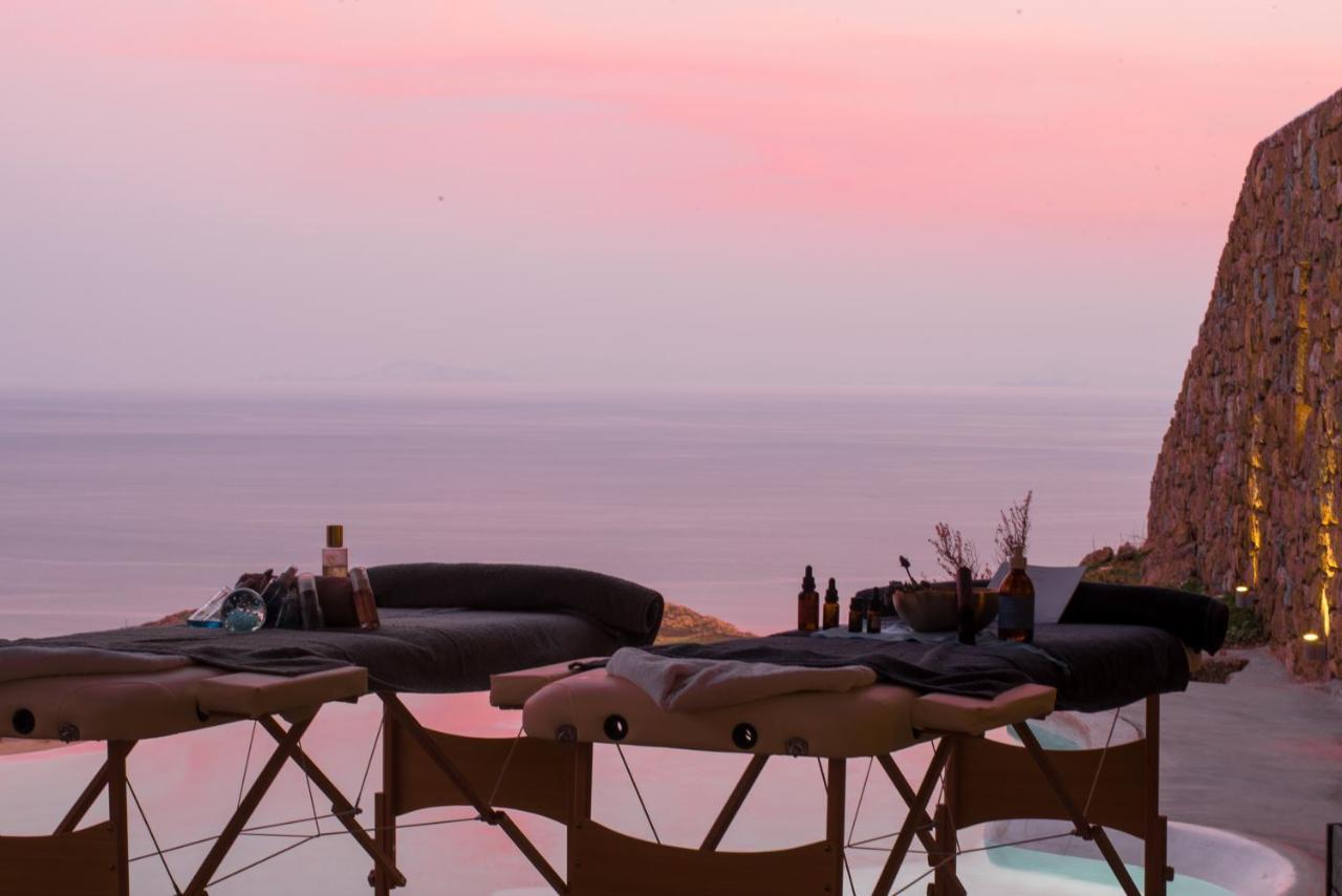 Amallini Suites Mykonos 超级天堂海滩 外观 照片